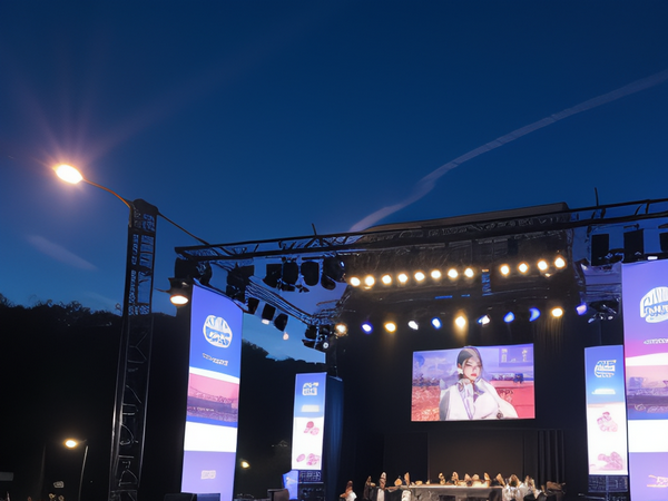 河南制作大型會議主席臺噴繪背景板