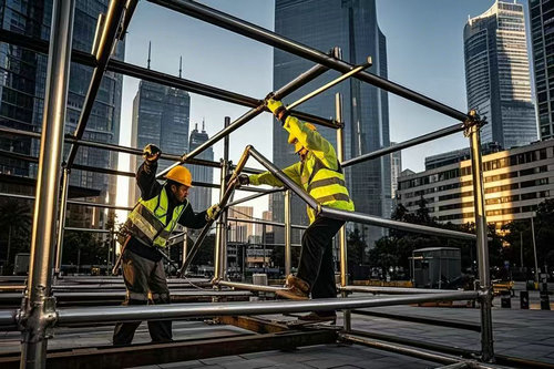 鄭州戶外開業慶典桁架搭建的抗風措施有哪些？