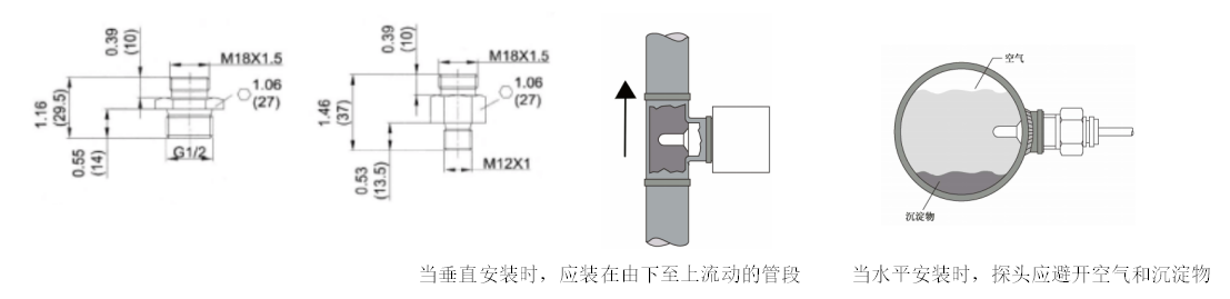 不銹鋼小型兩燈熱導(dǎo)式流量開關(guān)NK-55